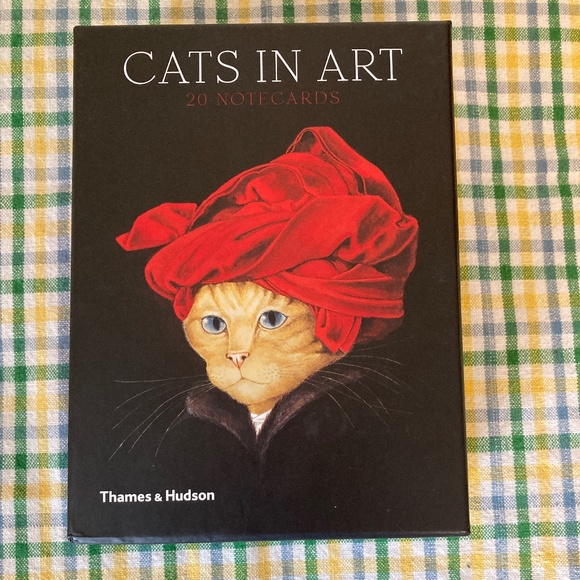 Cats in Art - Boxed Set of 20 Notecards - Picture 1 of 3